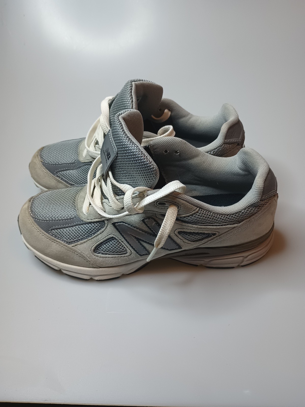 Size 6.5 – New Balance 990v4 Made in USA Grey Silver