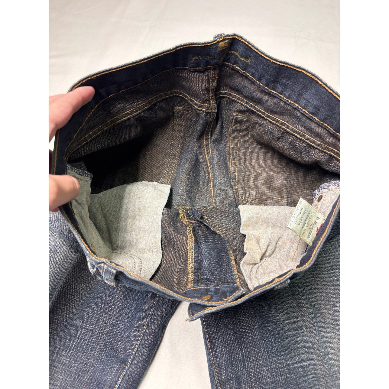 7 For All Mankind Women’s Size 31X31 Bootcut Jeans Dark Wash Denim Made in USA