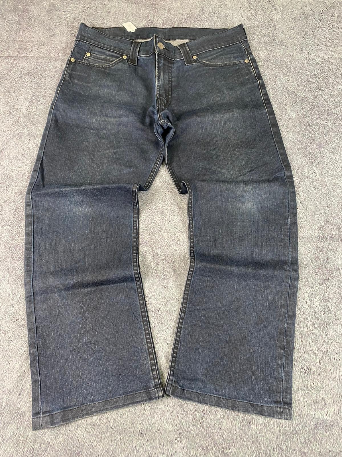Levi’s 506 Jeans Men’s W33 L36 Black Denim Stretch Zip Fly Comfort Bootcut Leg