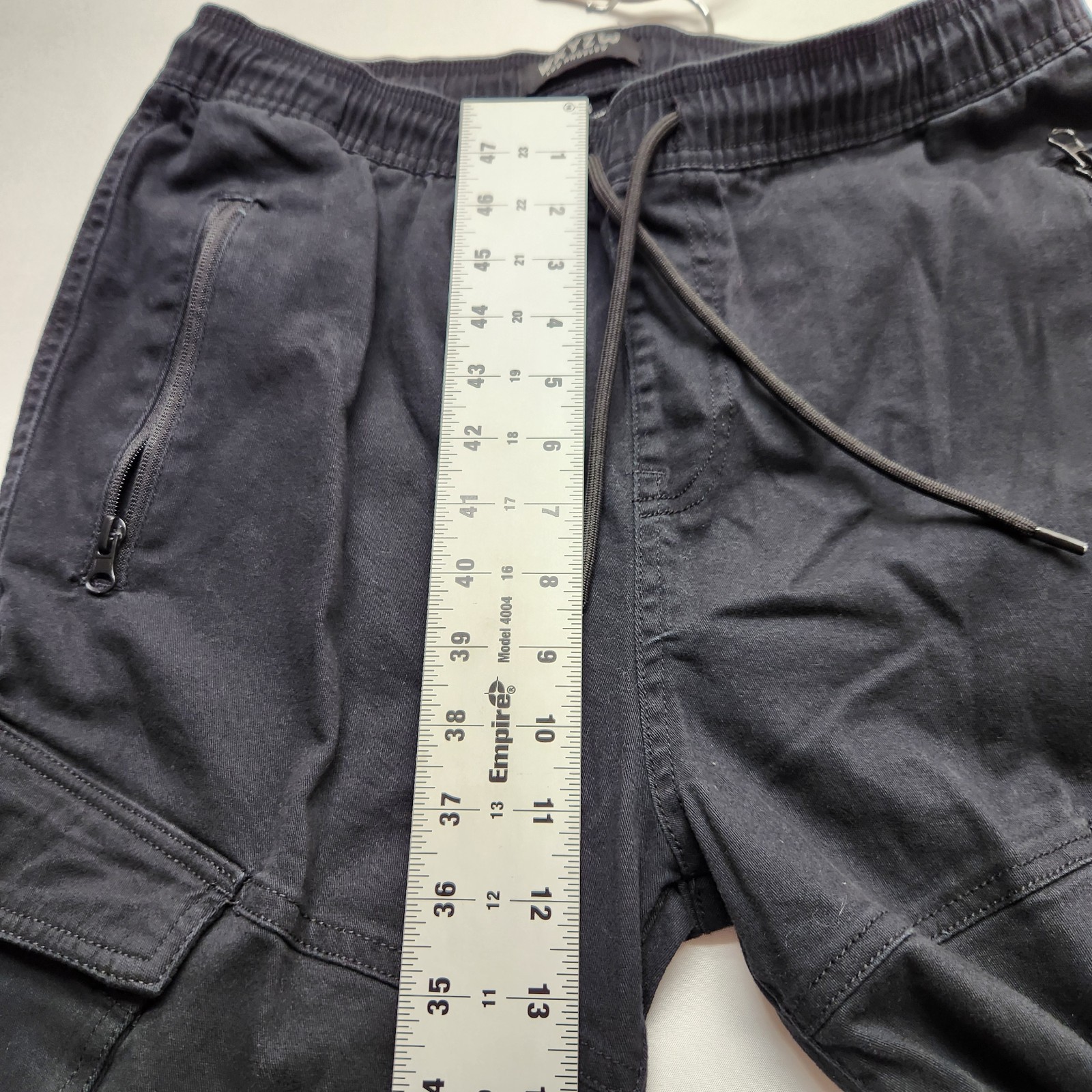 ⭐️WXYZ Los Angeles Black Cargo Jogger Pants Men’s Size M Cotton Stretch Gorpcore
