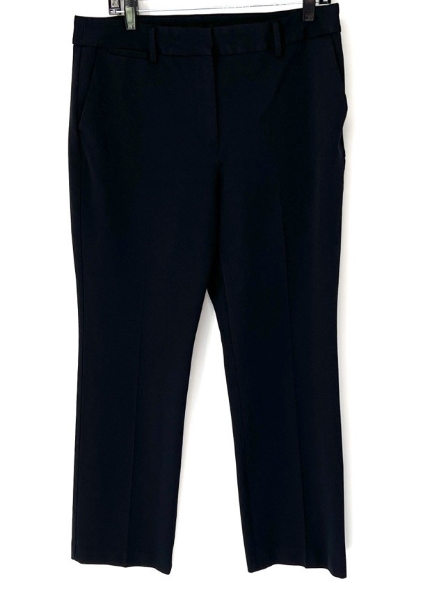 Talbots women’s barley bootcut pants Size 12 Navy Blue Trousers