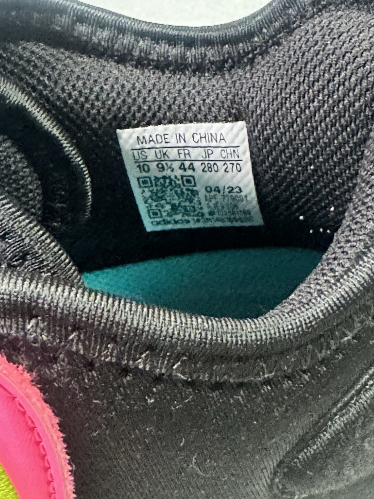 Adidas BYW Select Basketball Shoes ~Black Pink ~Size 10 (see description)