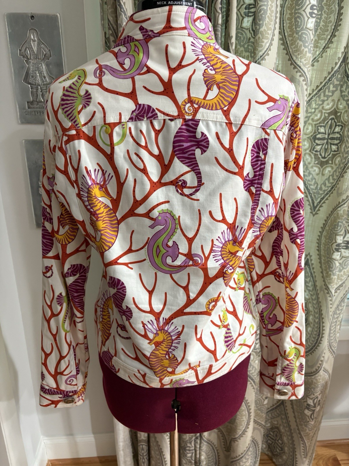 MANUEL CANOVAS Jacket Made in France Seahorse – Size Medium