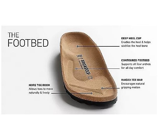 Birkenstock Birko-Flor Slide Sandal with Toe Loop Women’s Mocha – Mayari