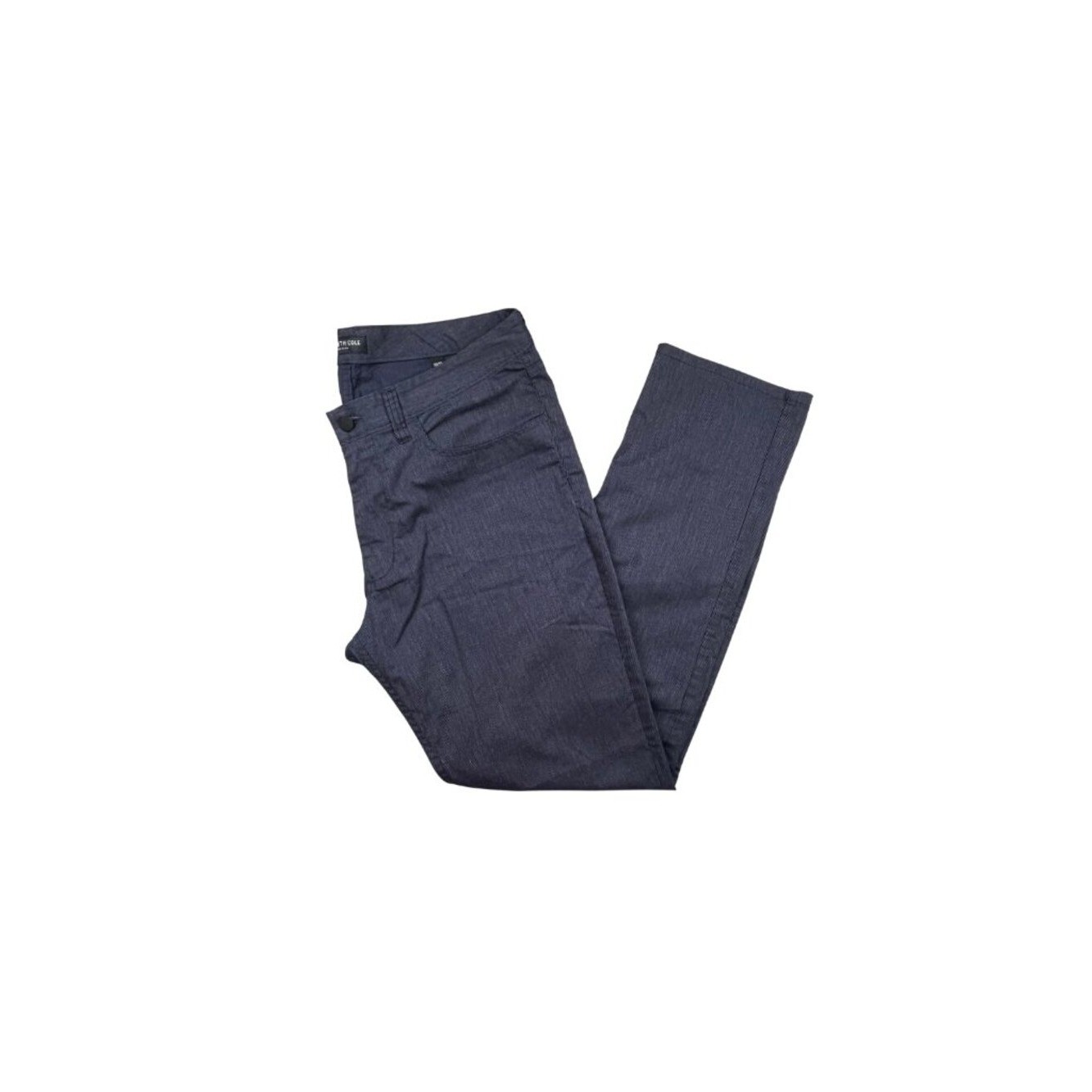Kenneth Cole New York Men’s 33×30 Blue Slim Fit Stretch Chino Pants