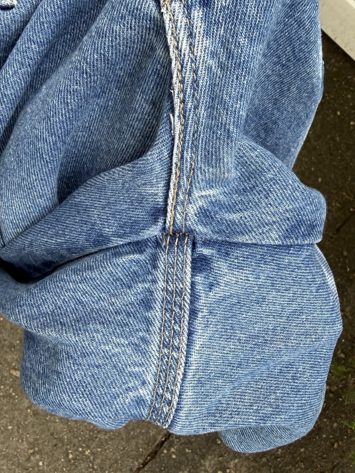 Dickie’s 7-Pocket 32×31 (actual sz.) Carpenter Blue Jeans Work Pants Hammer Loop