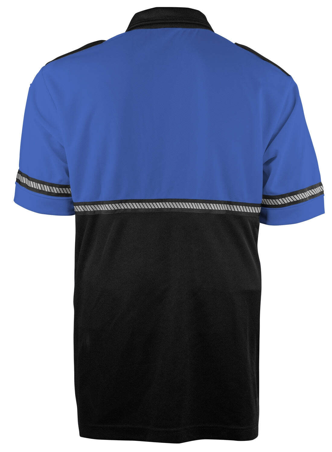 First Class Two Tone Bike Patrol Shirt with Zipper Pocket and Hash Stripes