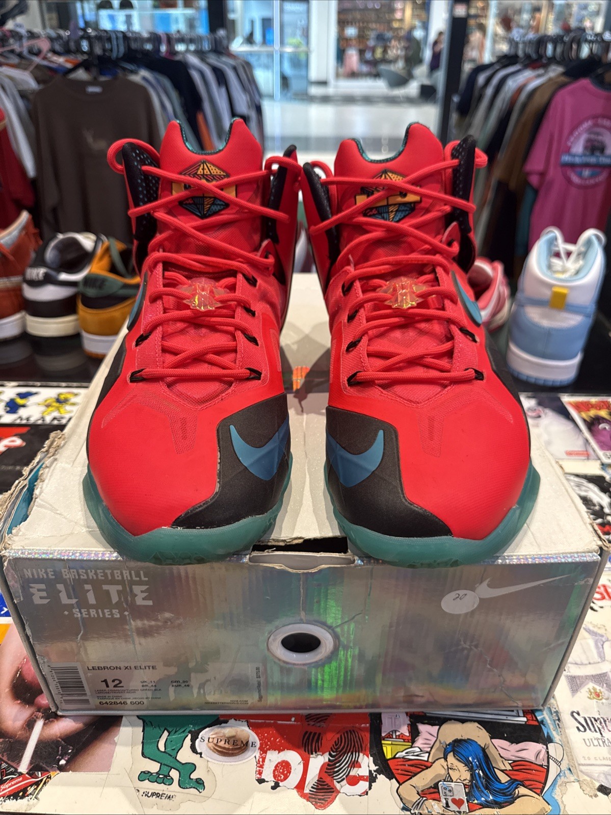 Size 12 – Nike LeBron 11 Elite Hero Pack