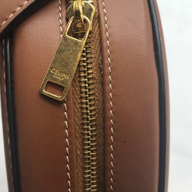 CELINE Crossbody Oval Passe Syriel Triomphe Shoulder Bag 10I703 #OKB3620