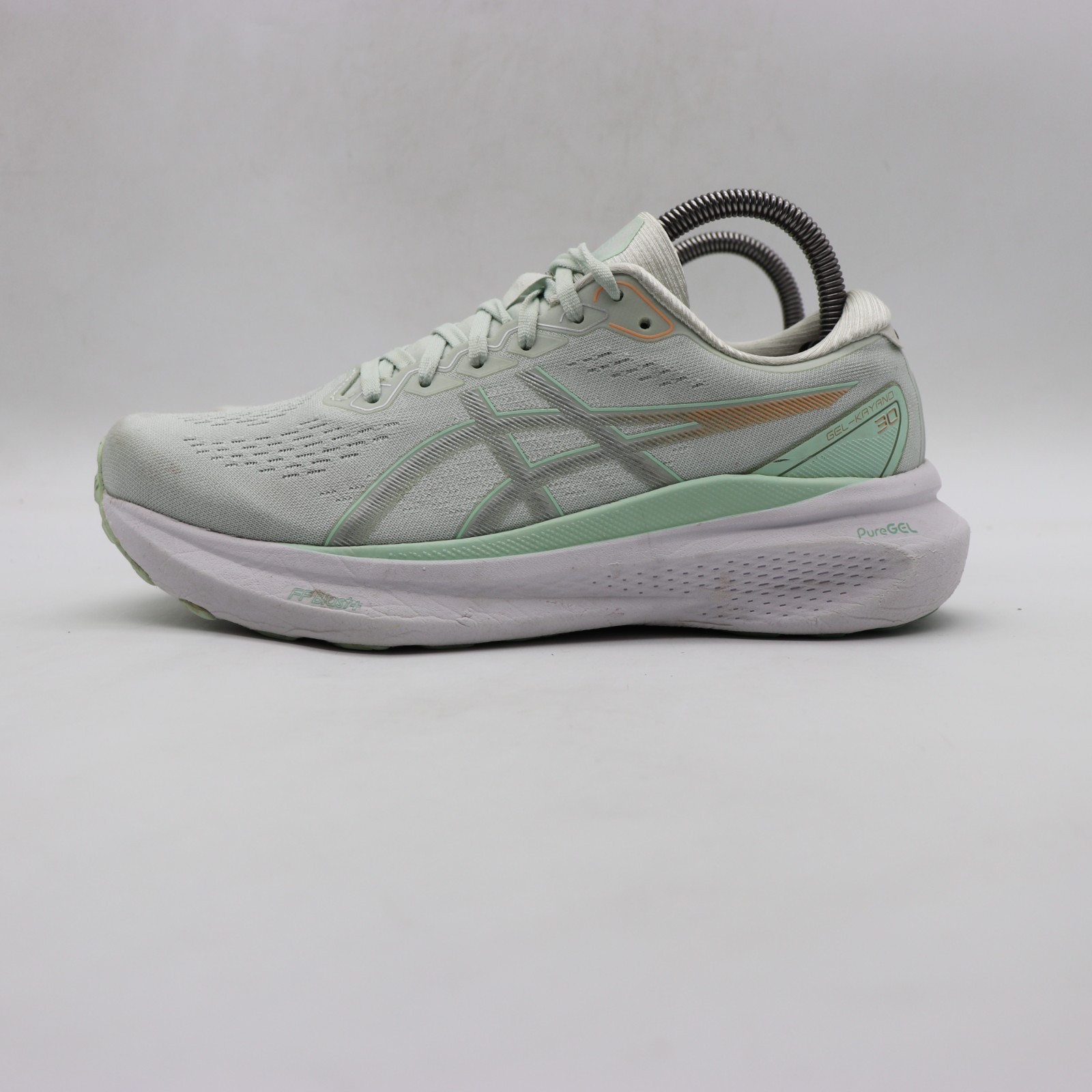 Asics Gel-Kayano 30 Women’s 8.5 Green Silver Running Gym Athletic Sneakers