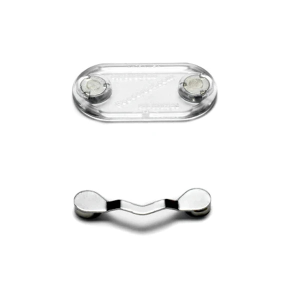 Magnetic Eyeglass Holder Clip Glasses Badge Earphone Holder Men Women Shirt