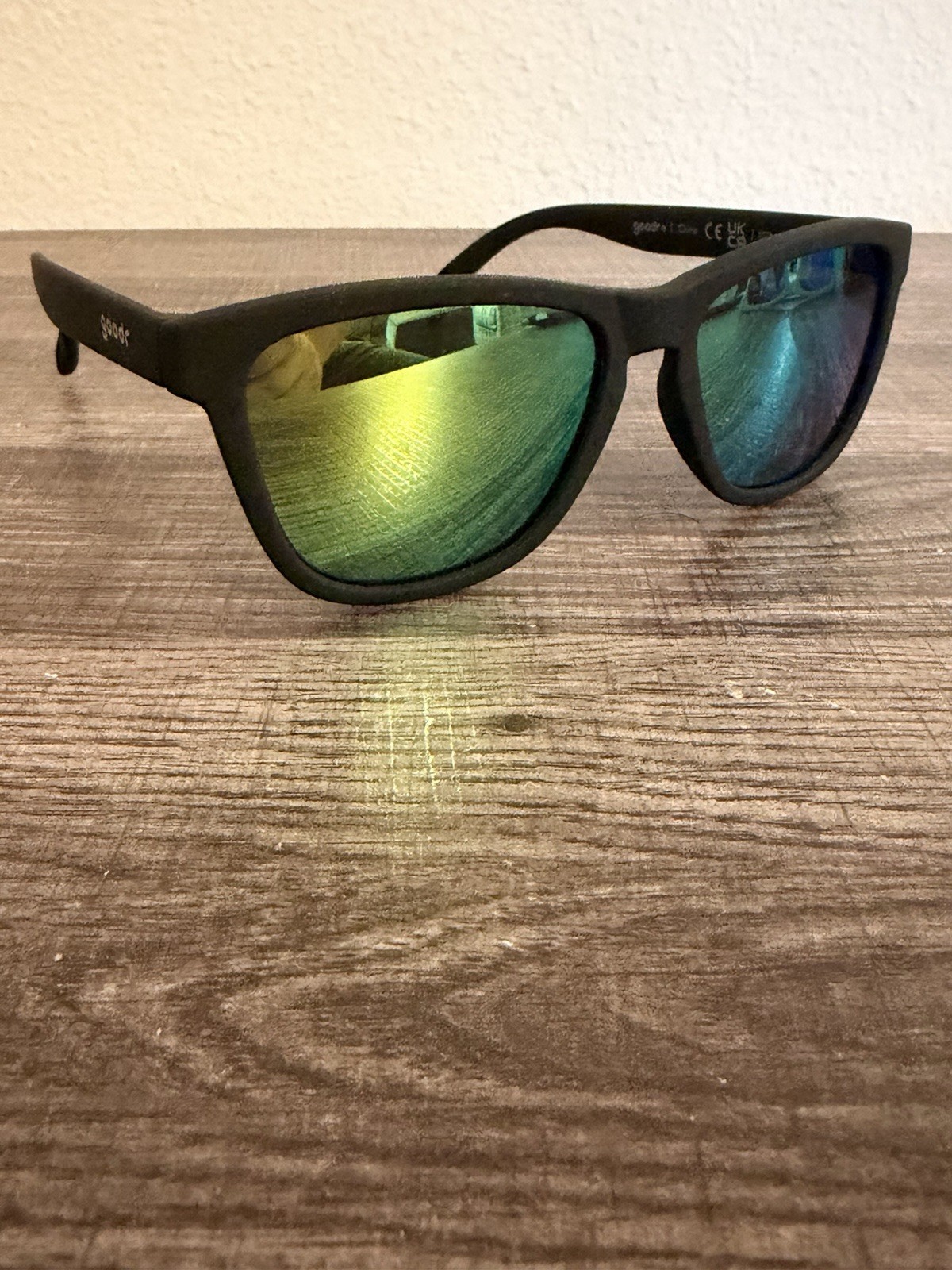 Goodr sunglasses Vincent’s Absinthe Night Terrors Polarized OG Sunglasses Black