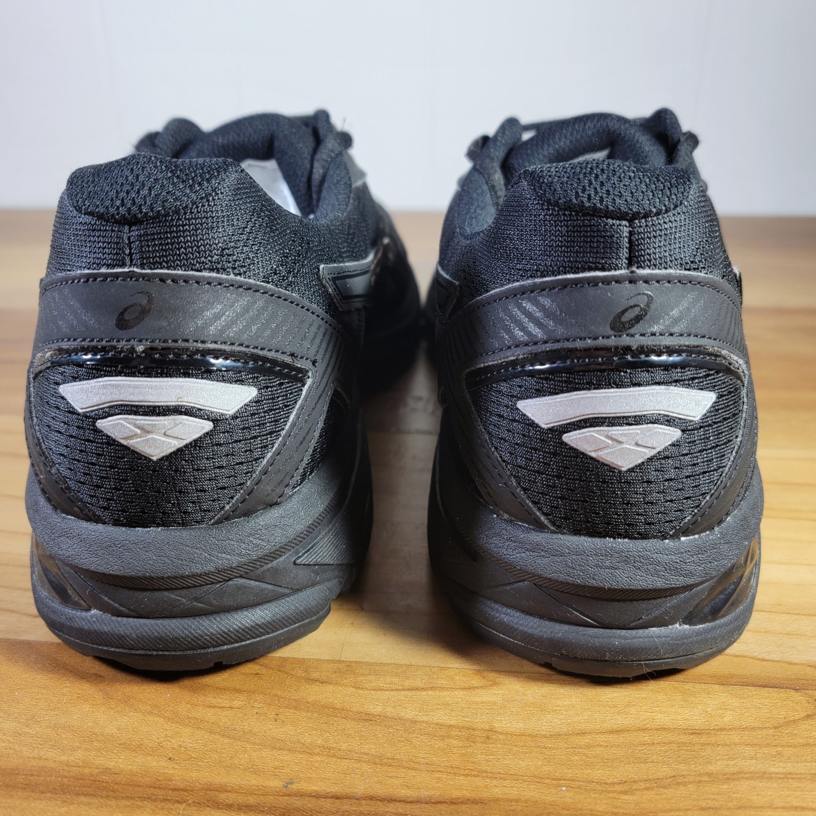 Asics GT-1000 5 Mens Running Shoes Size 12.5 Black Athletic Gym Sneakers T6A3N