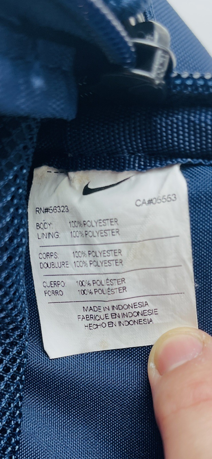 Nike Elite Pro 32L Basketball Backpack – Navy Blue/White