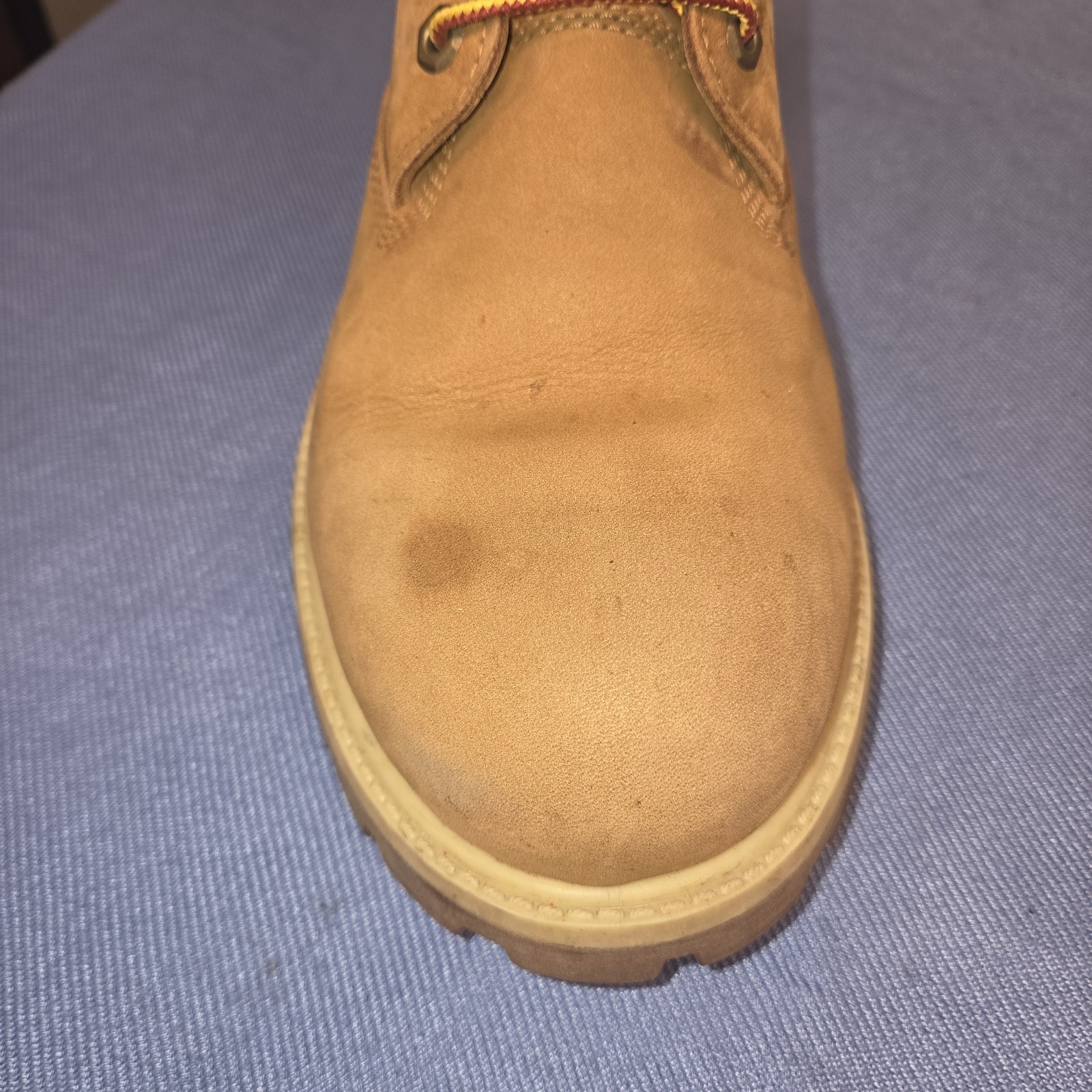 Timberland 6 Inch Premium Waterproof Boots Wheat Nubuck Men’s Size 13W