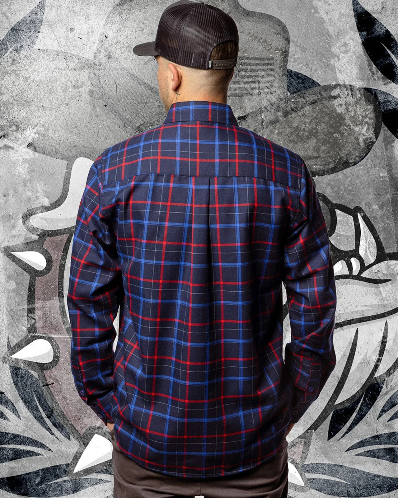 😱 Dixxon Flannel Co. 😨 – “BLOOD STRIPE” (Mens Large OR XL) *New in Package*