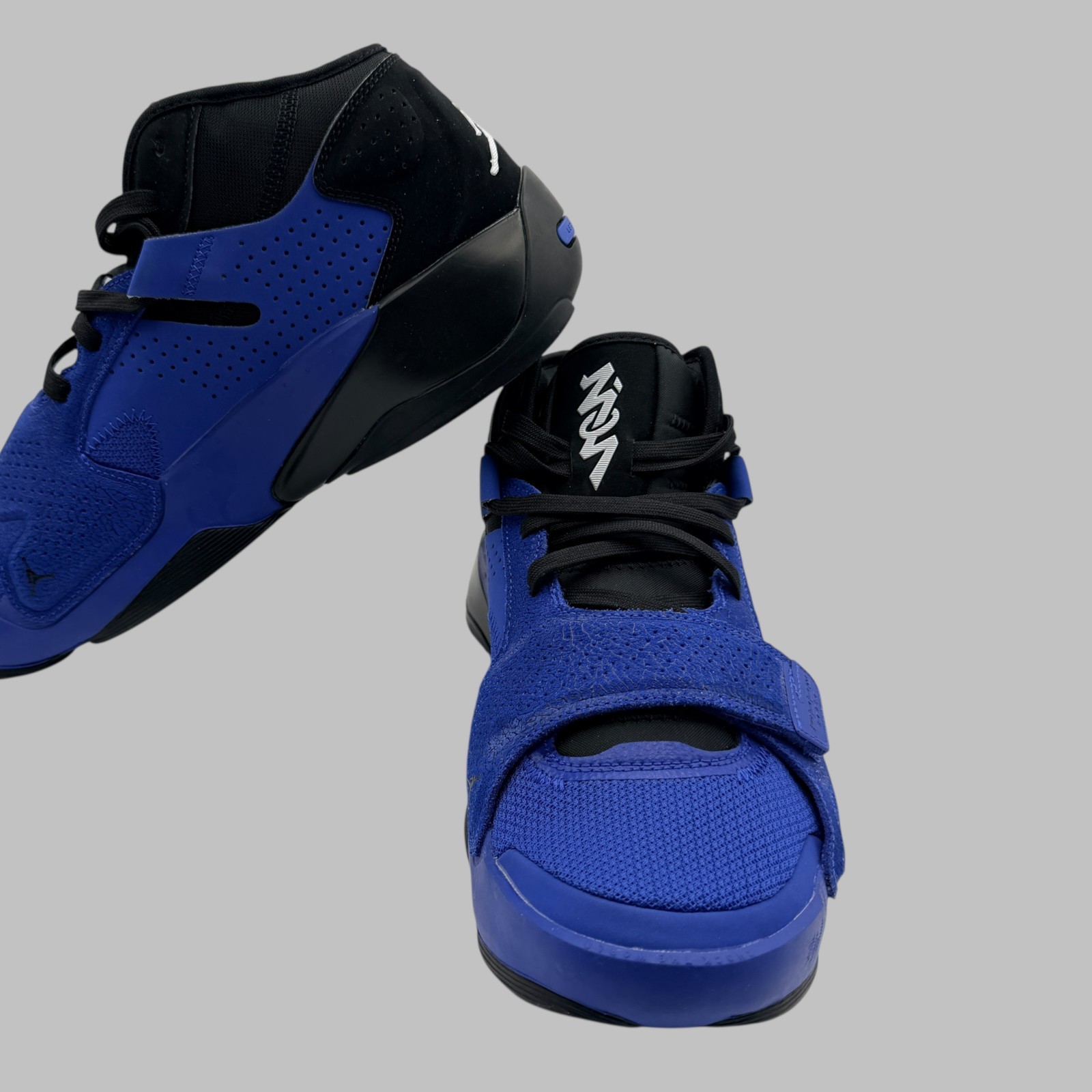 Air Jordan Zion 2 “Duke” One Done Shoe Mens Sz 10.5 Hyper Royal/Black DO9072-410