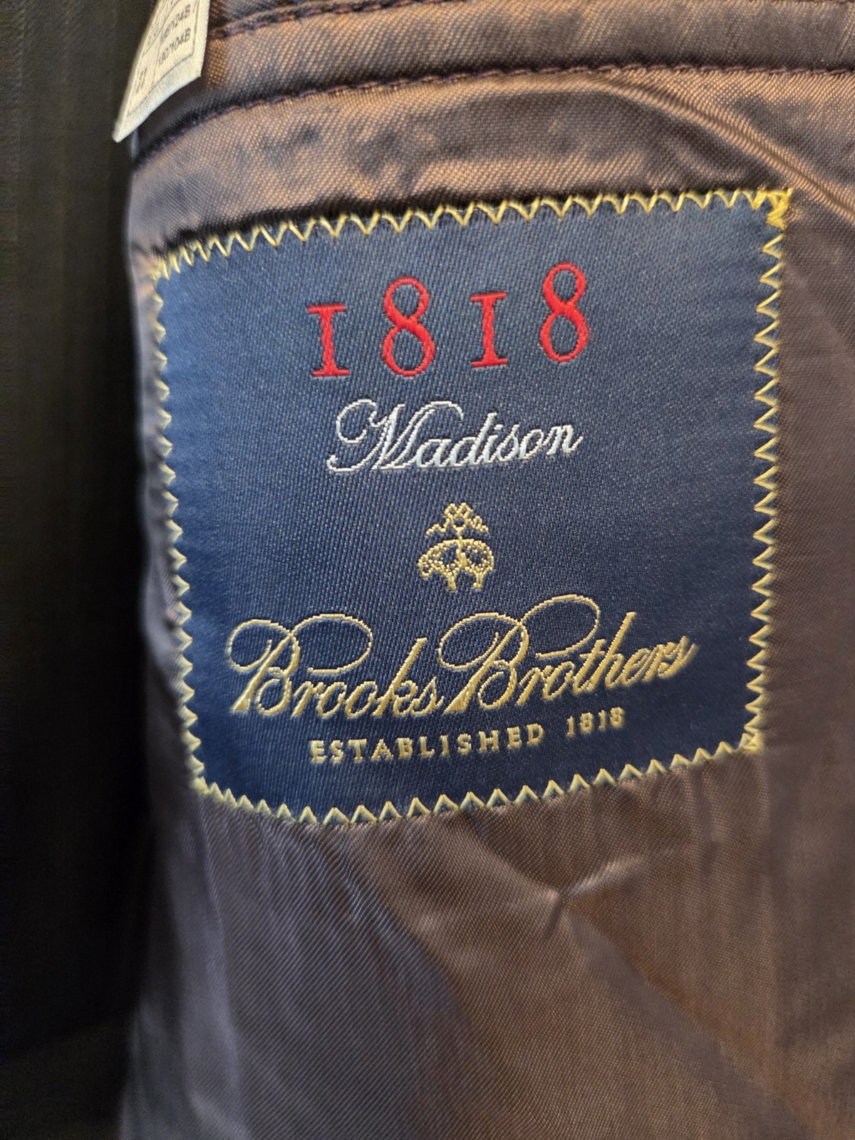 Brooks Brothers Vitale Barberis Canonico 1818 Madison Pinstripe Suit 50R