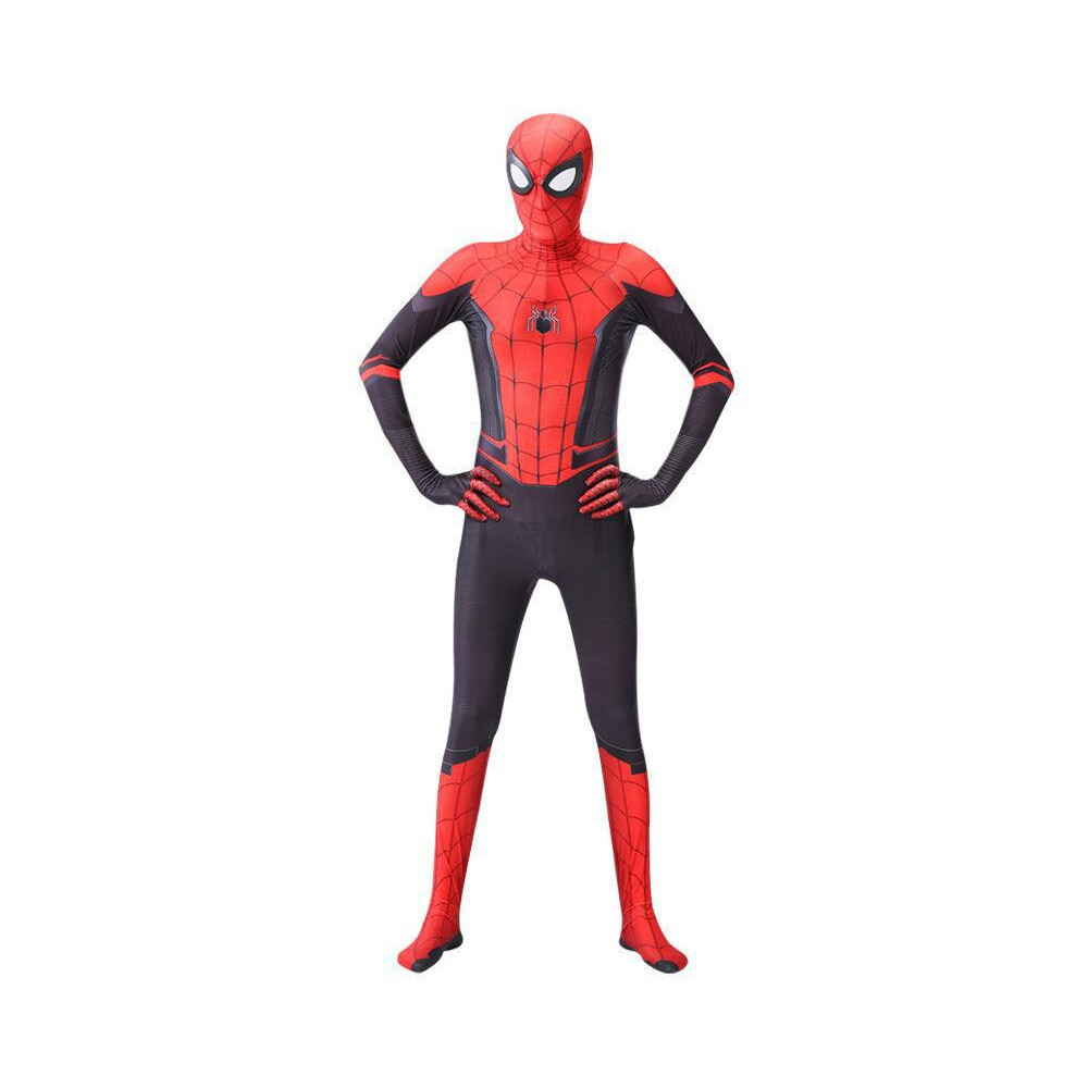 Spider-Man Boy Miles Morales Spiderman Raimi Jumpsuit Kids/Adult Costume Cosplay