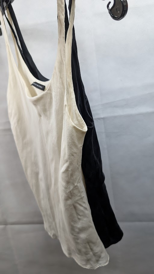2 Josie Natori Womens Silk Camisole size XS Sleepwear Key Double Layer hand wash