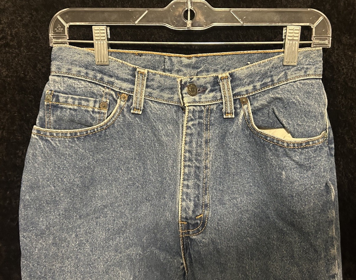 Levi Strauss & Co Blue Cotton Denim Jeans Measurements Pics