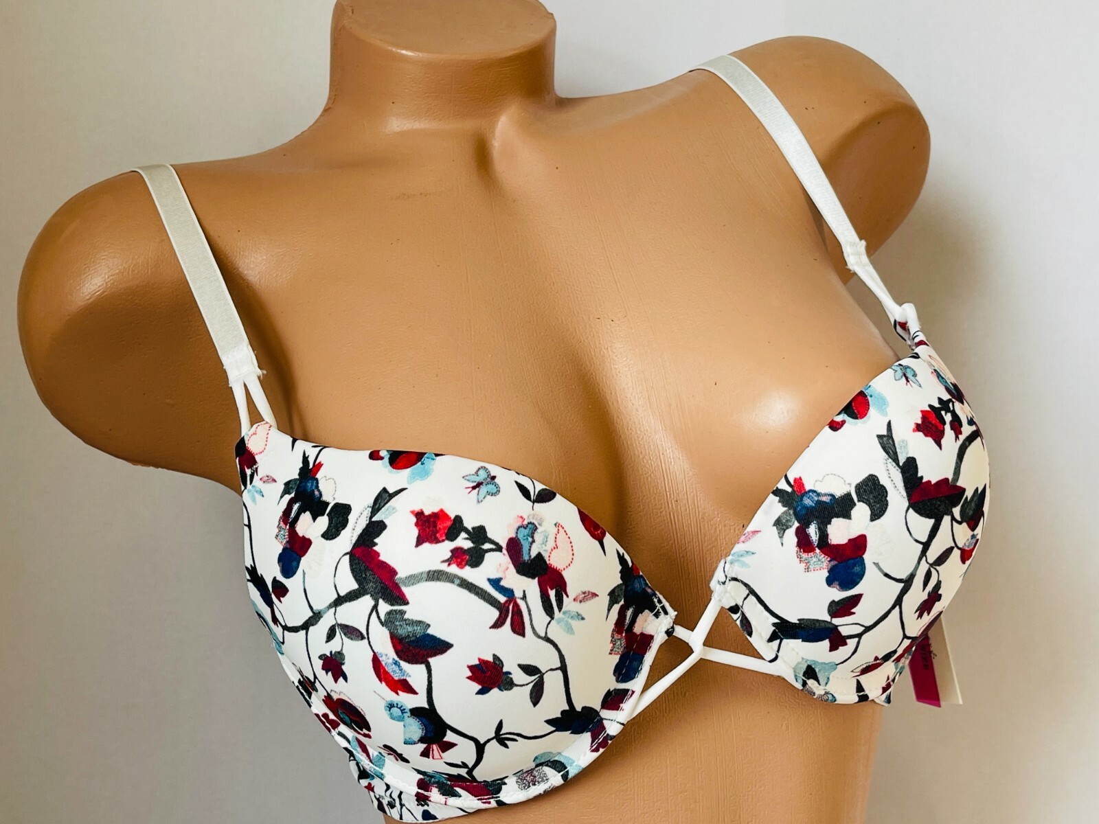 Add 2 Cup Sizes Bra Extreme Ultimate Padded U Back Push-Ups T-shirt Bras 1290