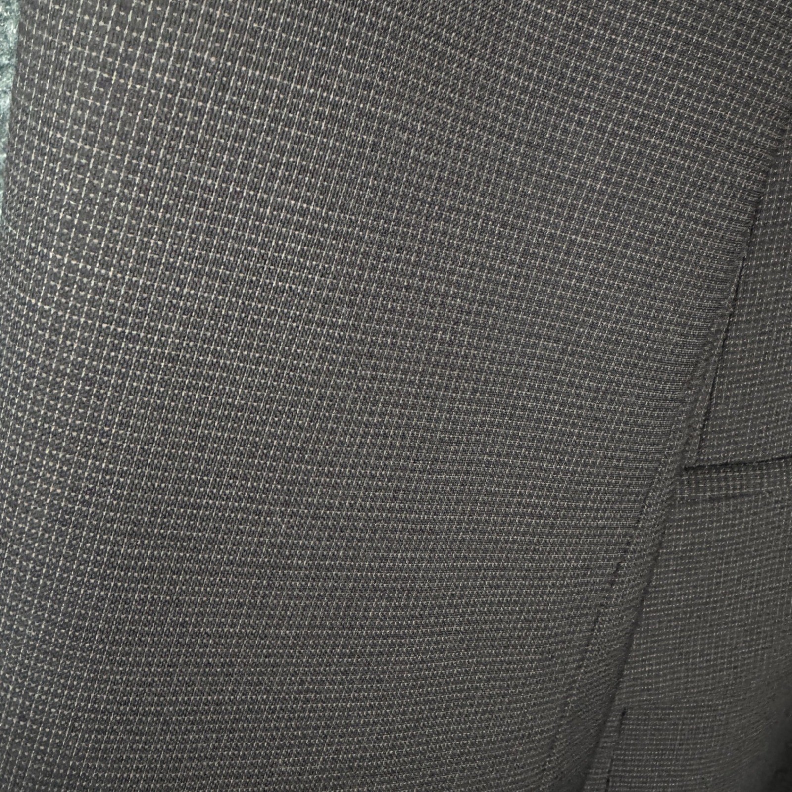 Brooks 346 Blazer Men 46L Black Wool Two Button Business Office Work Sports Coat