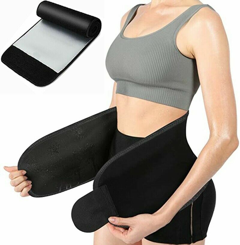 Waist Trimmer for Women & Mens Waist Trainer Sweat Belt Body Shaper Gym Workout