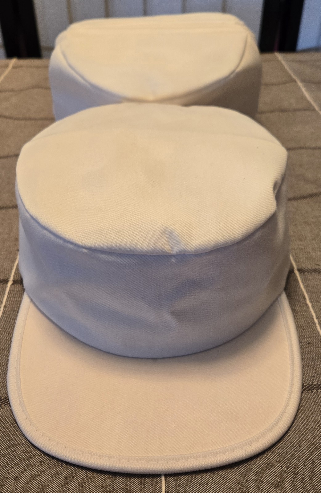 Painters Caps Hats USA One Size Fits Adult Men White 5 Blanks