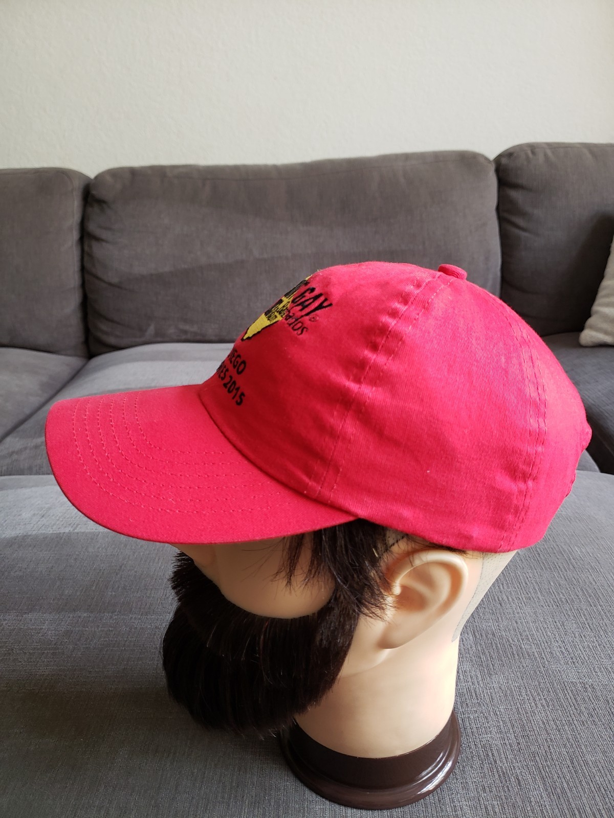 Mount Gay Barbados Rum Strapback Hat Cap San Diego B.C. Series 2015
