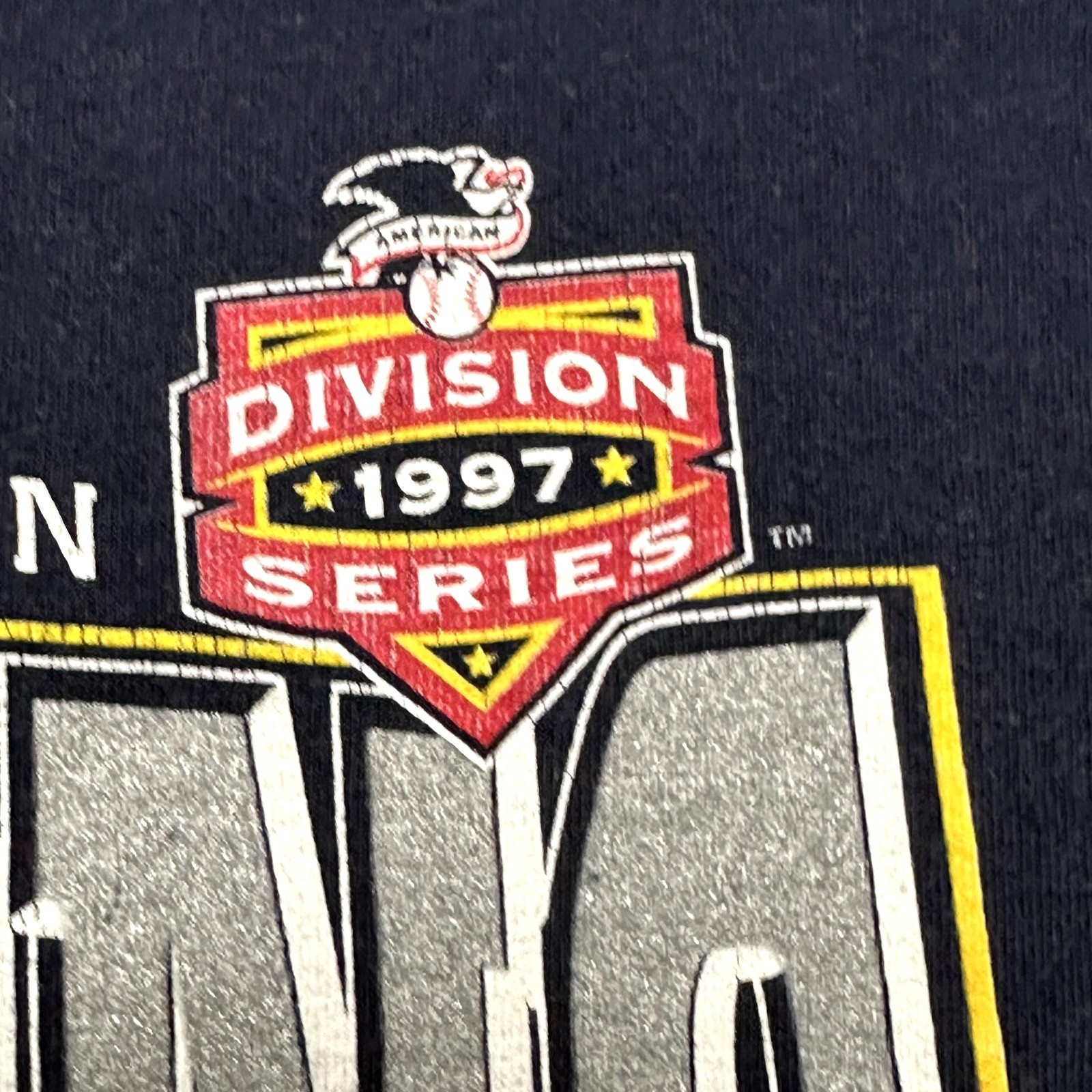 Vintage 90s Seattle Mariners Western Division Champions Tee Shirt MLB XXL