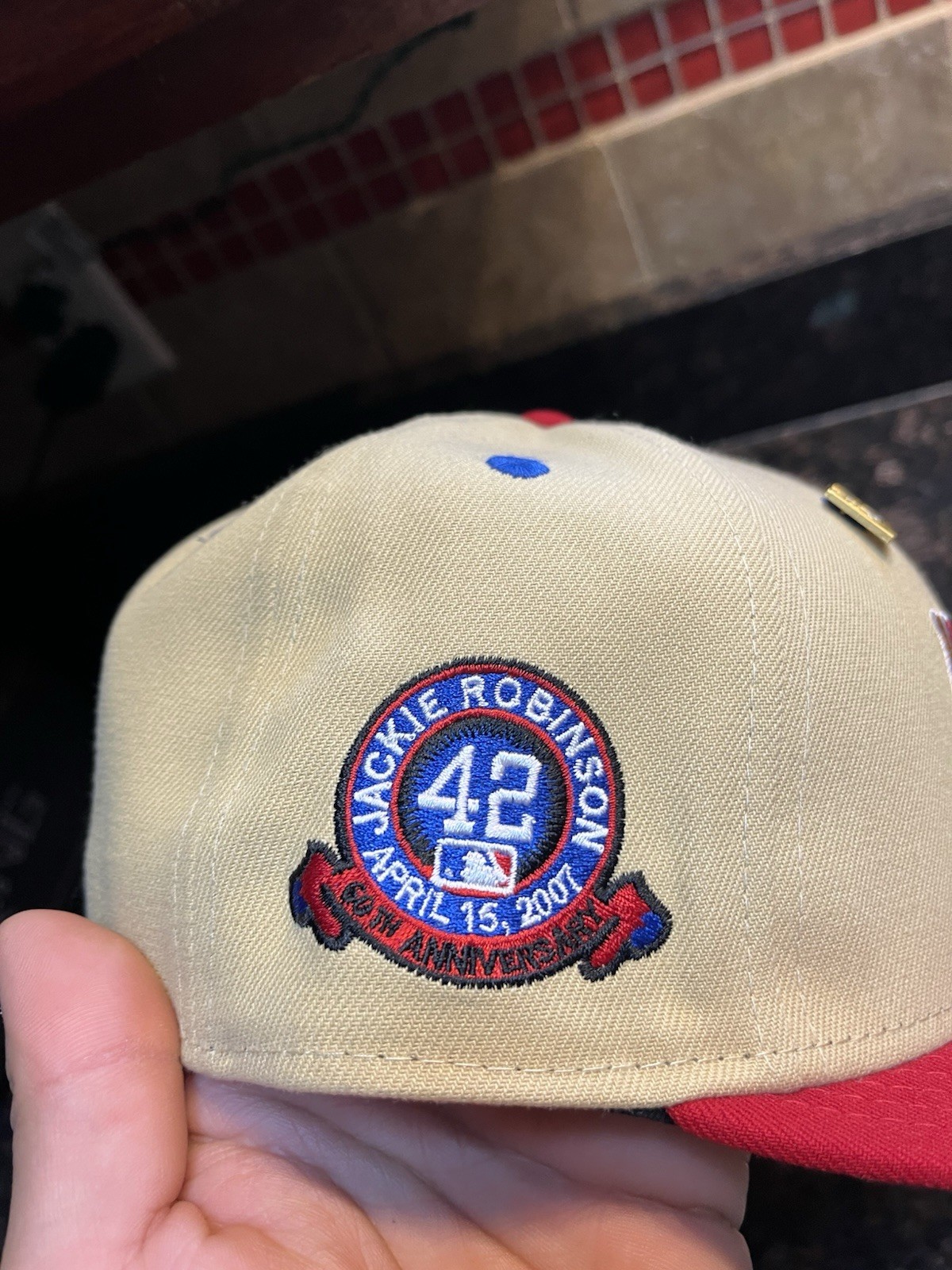 Jackie Robinson 75 Years New Era Hat 59 Fifty Size 7 3/8 Capsule Exclusive