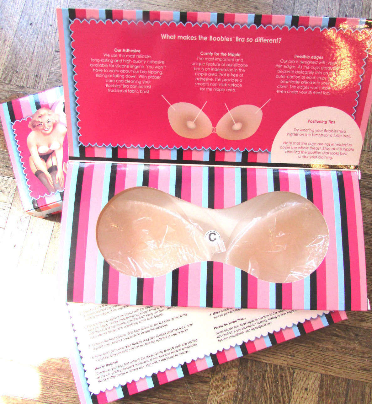Boobles Bra – Stick On Silicone Push Up Bra Re-Usable from Bubbles Bodywear