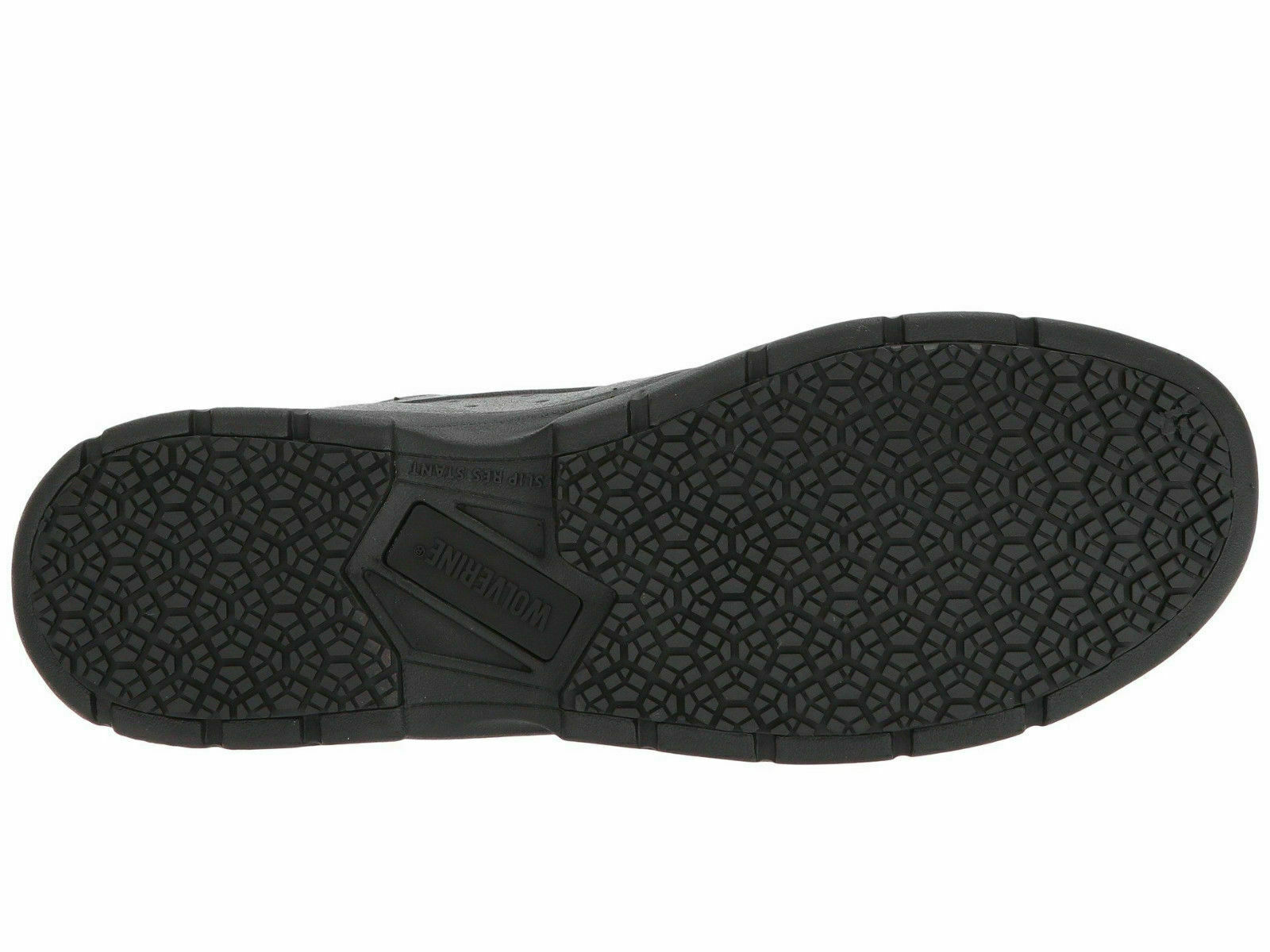 WOLVERINE Men’s Serve SR Health Care Professional Shoe W20516, Black, 7 M US