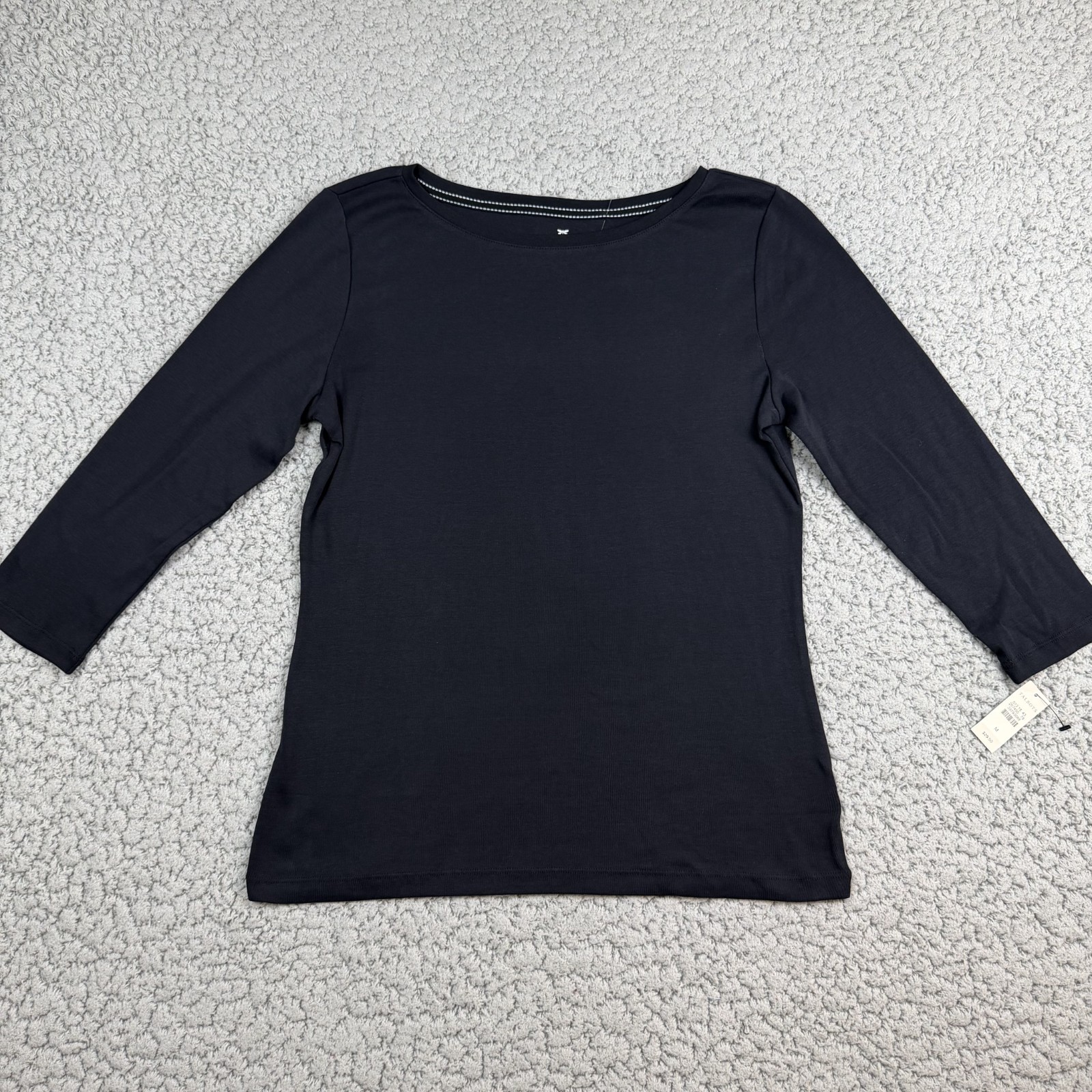 Talbots Women’s Size M Everyday Black Shirt The Talbots Tee