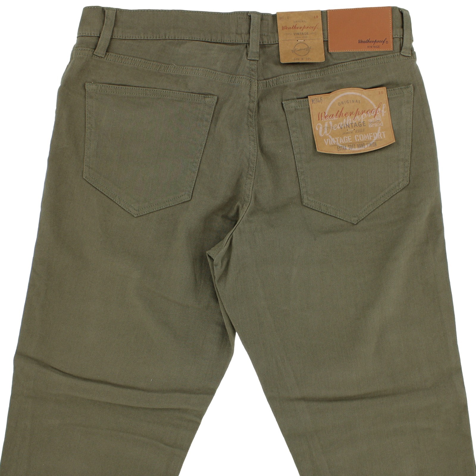 Weatherproof Vintage Comfort Pants, Men’s Straight Leg 5 Pocket Casual Pants