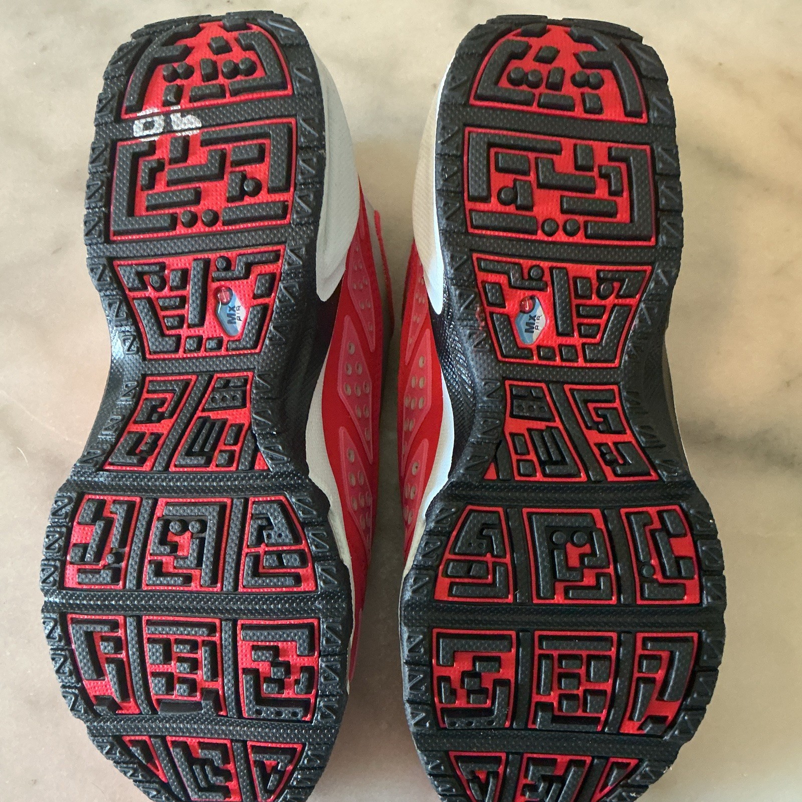 Nike Air Sunder Max Fusion Red Silver Low Top Neoprene Lace-Up IH3988-001