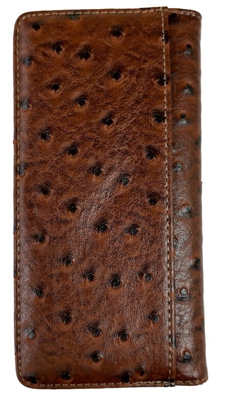 Cross Praying Cowboy Men Wallet Western Bifold Check Book Style W011-27 Brown