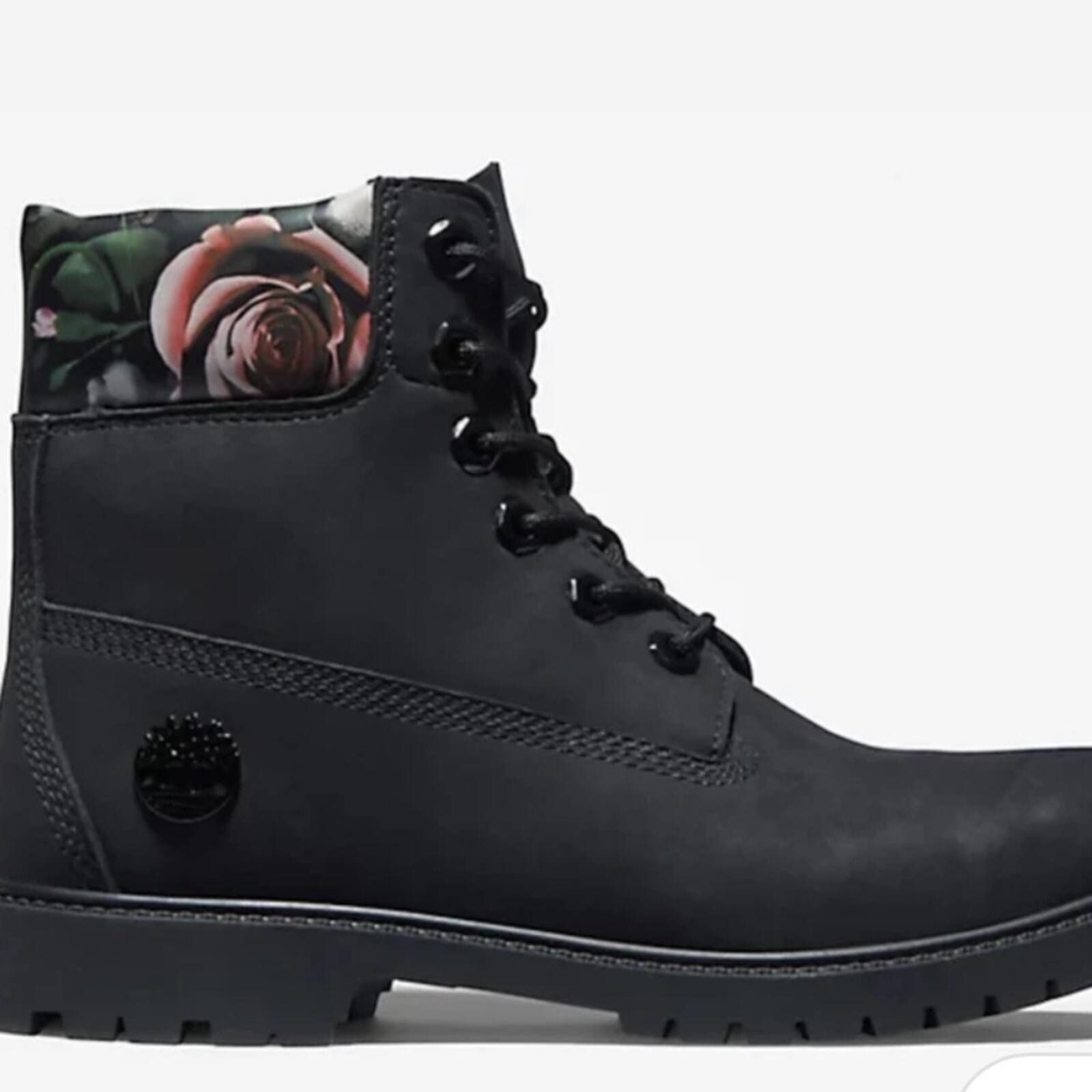 Timberland Women’s Heritage 6” Waterproof Leather Floral Boots