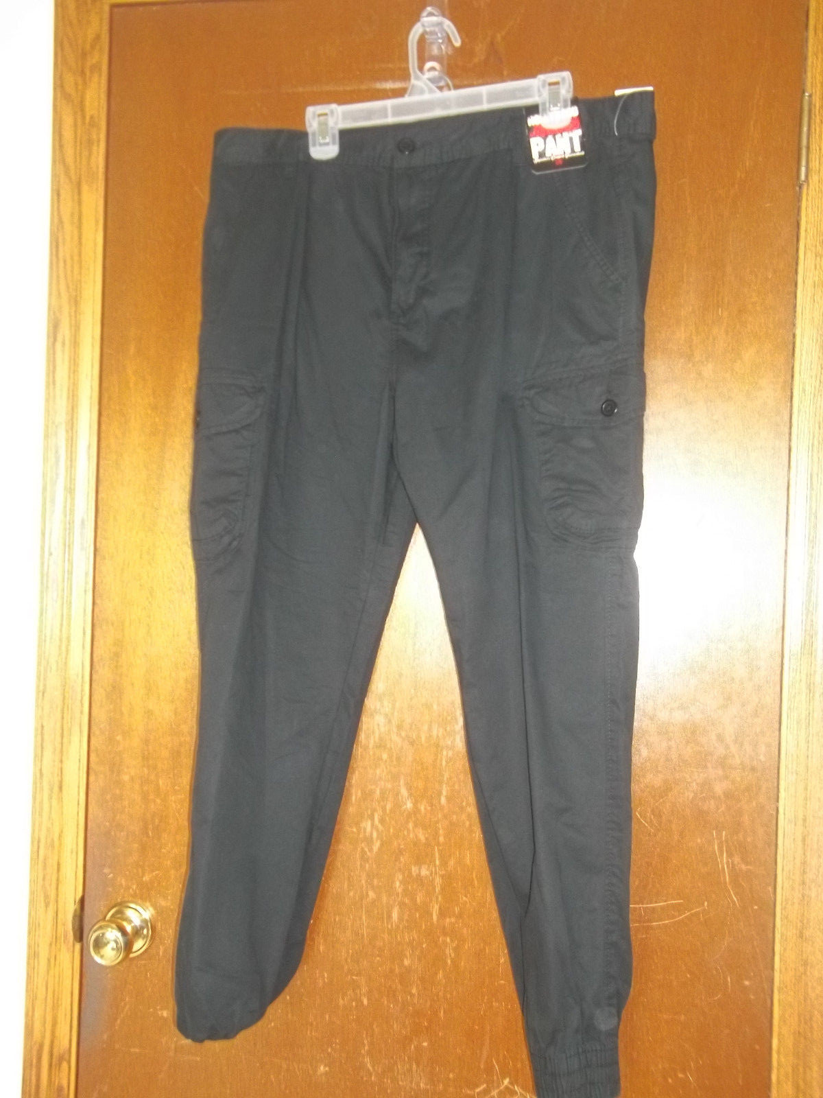 ADTN Hollywood Jogger Pants Camel 38 black NWT