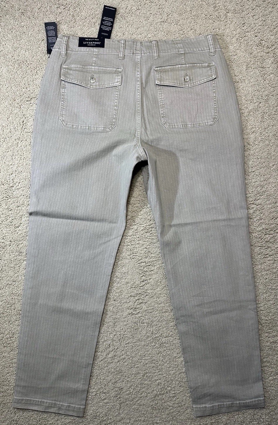 Liverpool Los Angeles Utility Pants Men Size 38×32