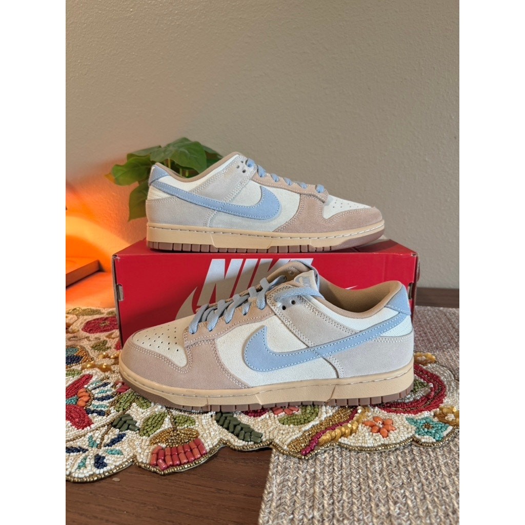 Size 10 – Nike Dunk Low Sanddrift Light Armory Blue Coconut Milk Sail HF0106 100