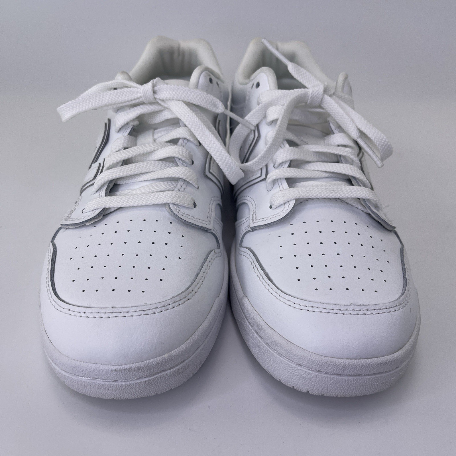 New Balance 480 V3 White Leather Casual Sneakers BB480L3W Men Sz 9.5 D No Insole
