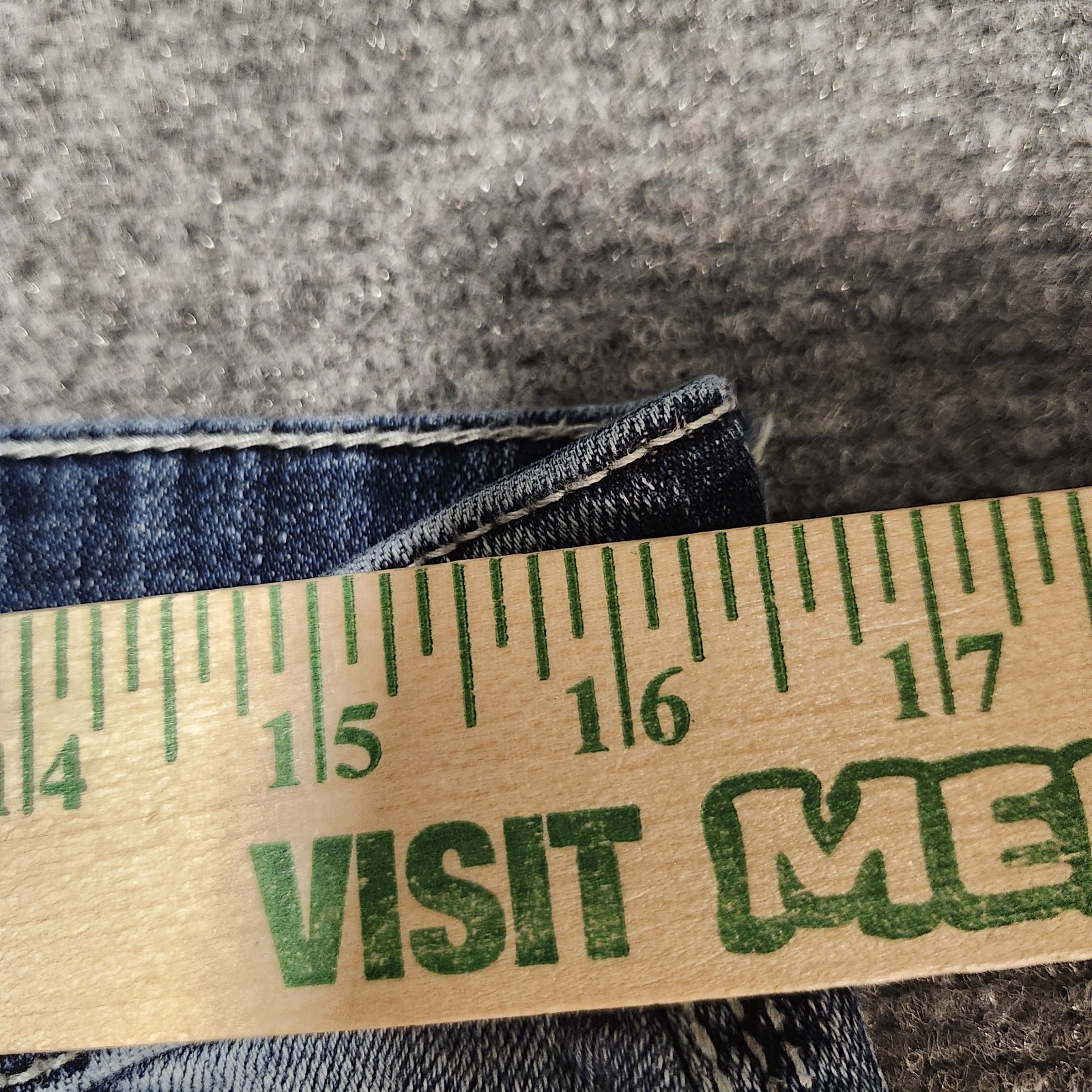 BKE Aiden Jeans Mens 33×31 Blue Bootleg Stretch Denim Rodeo Cowboy
