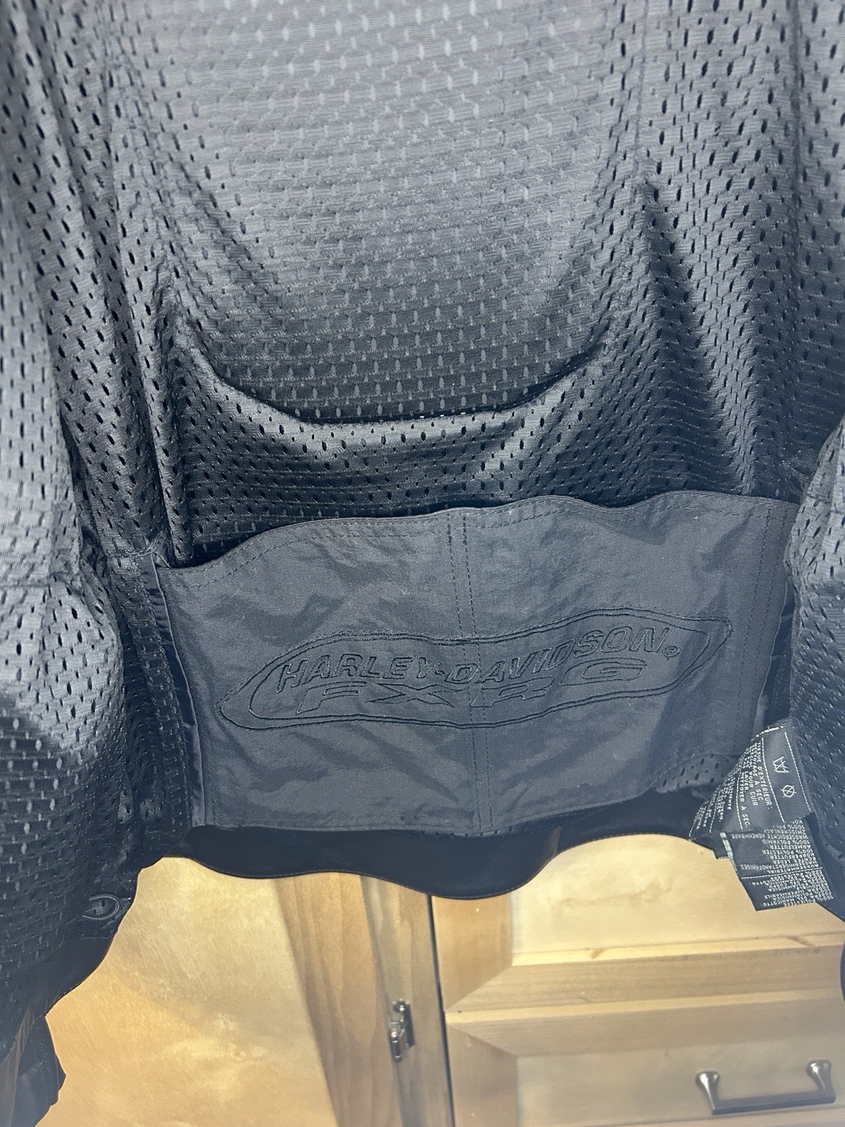 Premium Harley-Davidson FXRG Leather Riding Jacket NEVER USED Size L