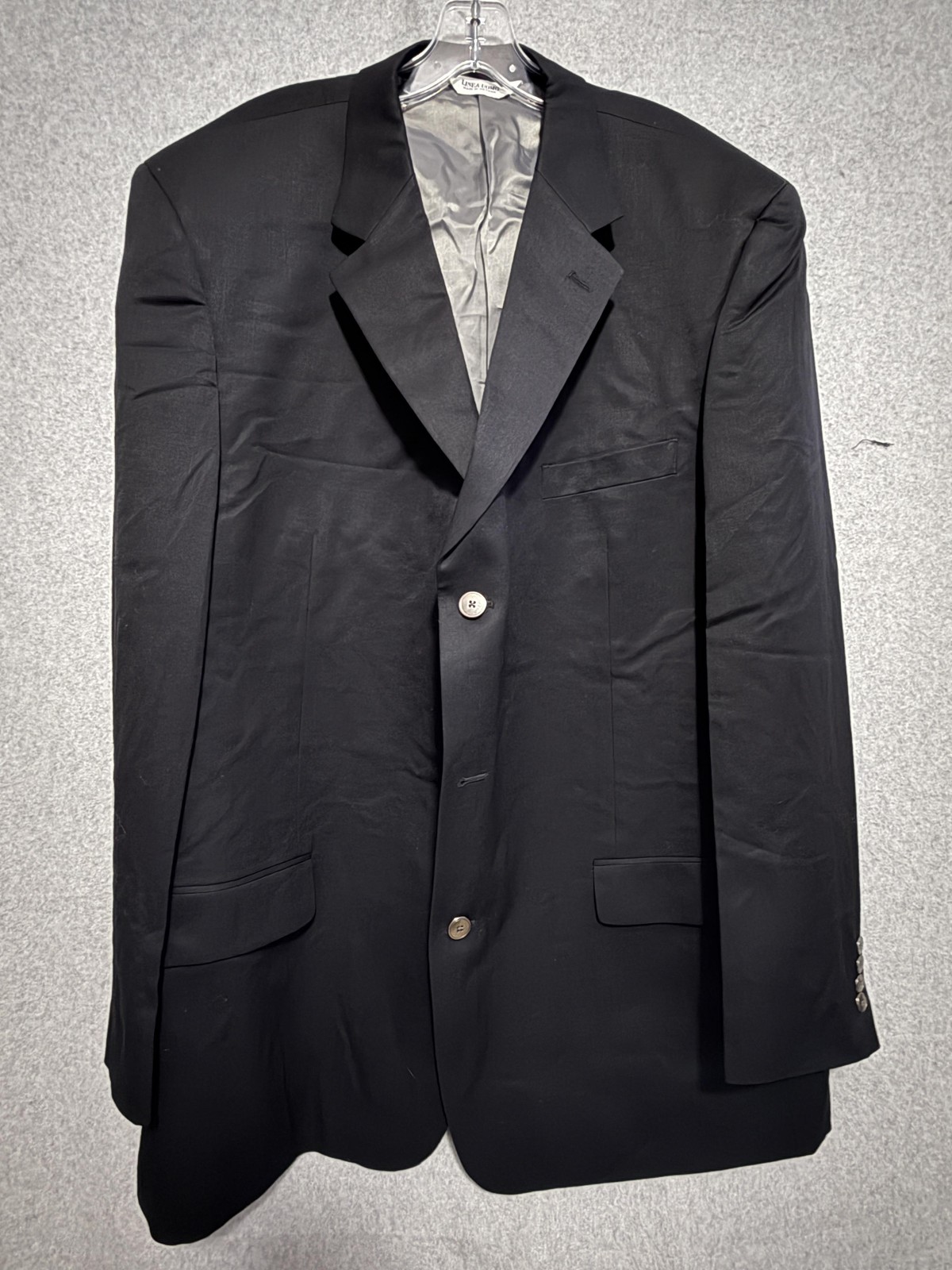 Linea Uomo Huntington Suit Mens 48 XLong 44×32 2 Piece Jacket Pants Big Tall