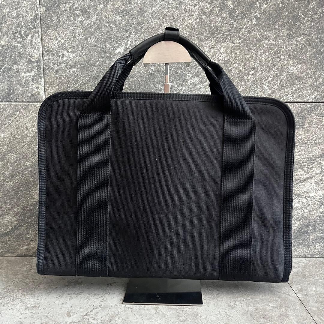 Porter Clip Briefcase Black Nylon A4 Business Bag Water Resistant 55008960