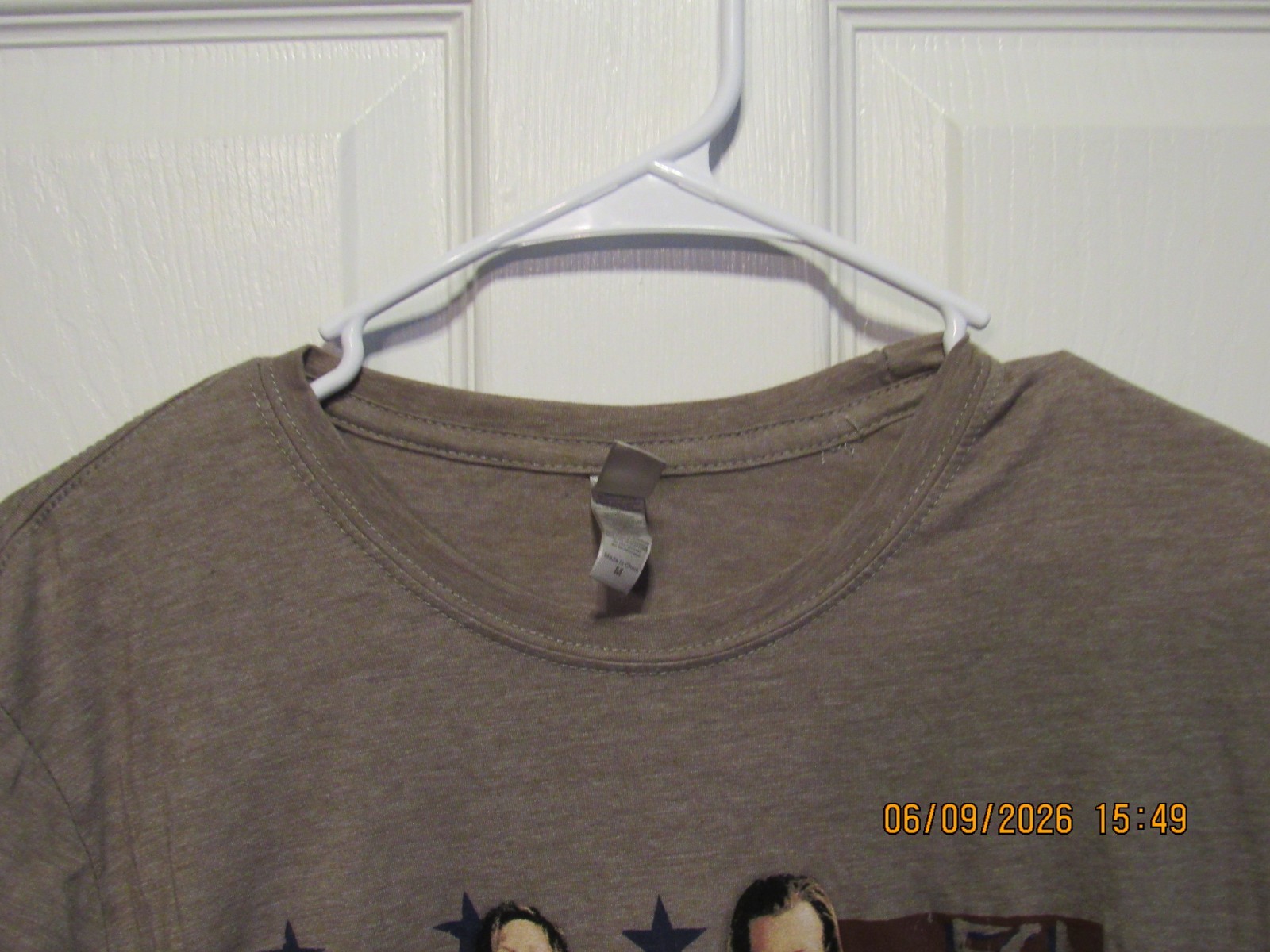 Womens Next Level Shirt Top Blouse Florida Georgia Line Tour Medium M Grey