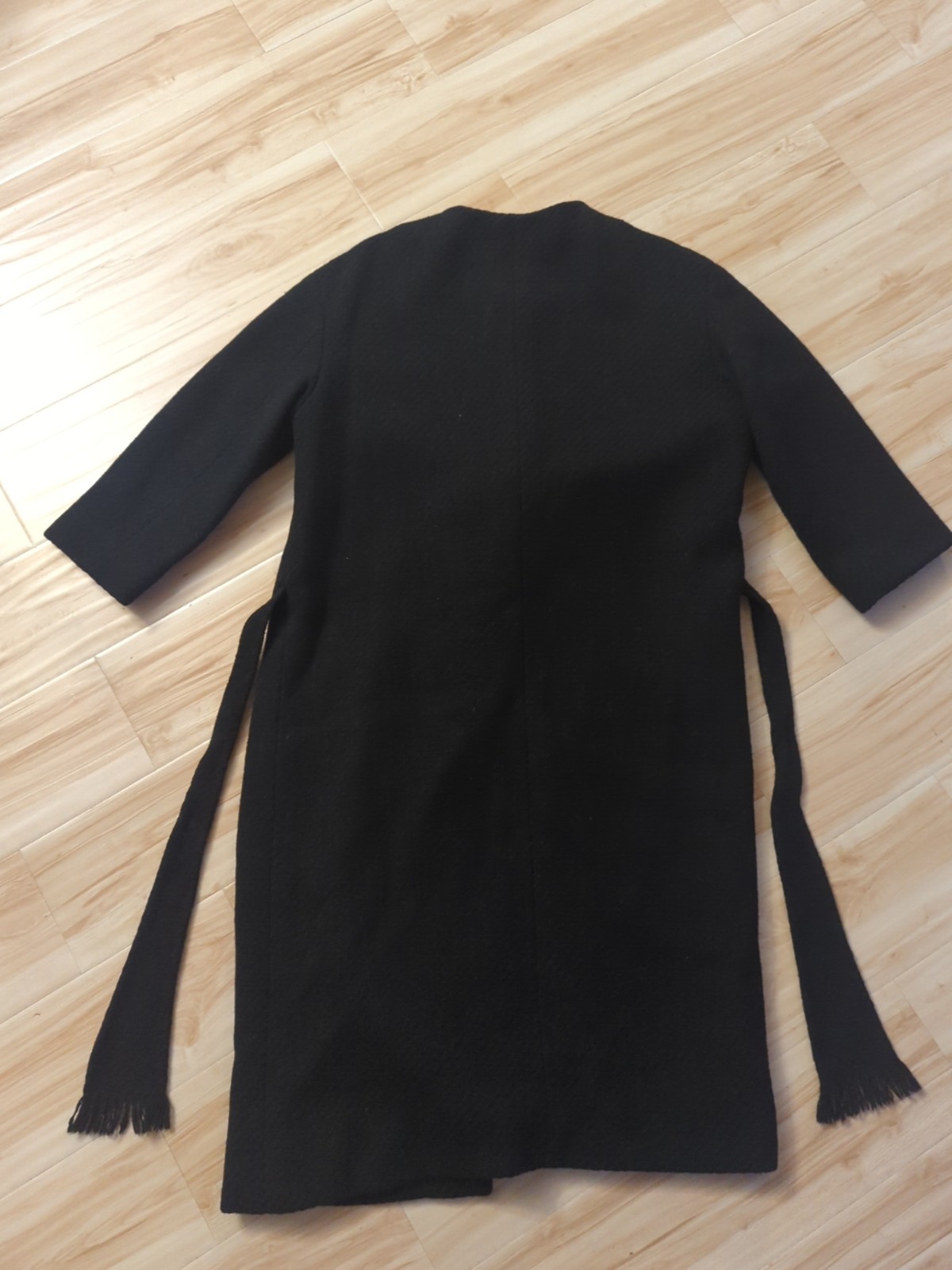 Vtg Mod 1950s 1960s B.H. Wragge For Neusteters Wool Black Jacket Coat Nice!