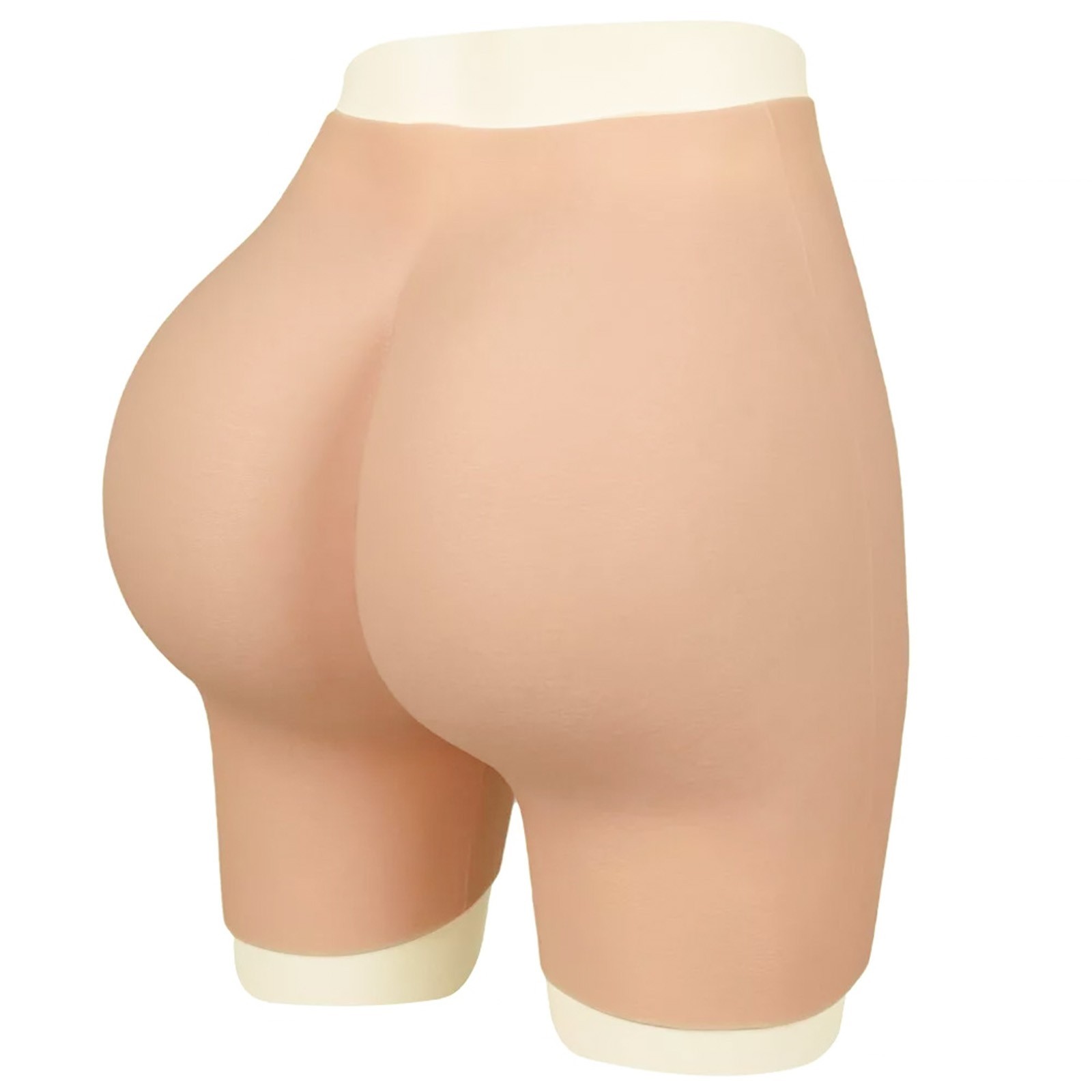 Realistic Silicone Panty Plump Hip Open-crotch Pants Butt Shapewear Crossdresser